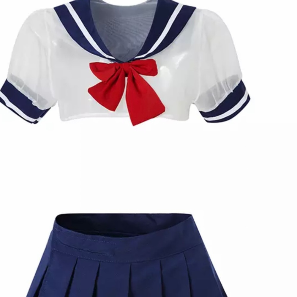 Cosplay costume sailor moon  with thigh high stockings